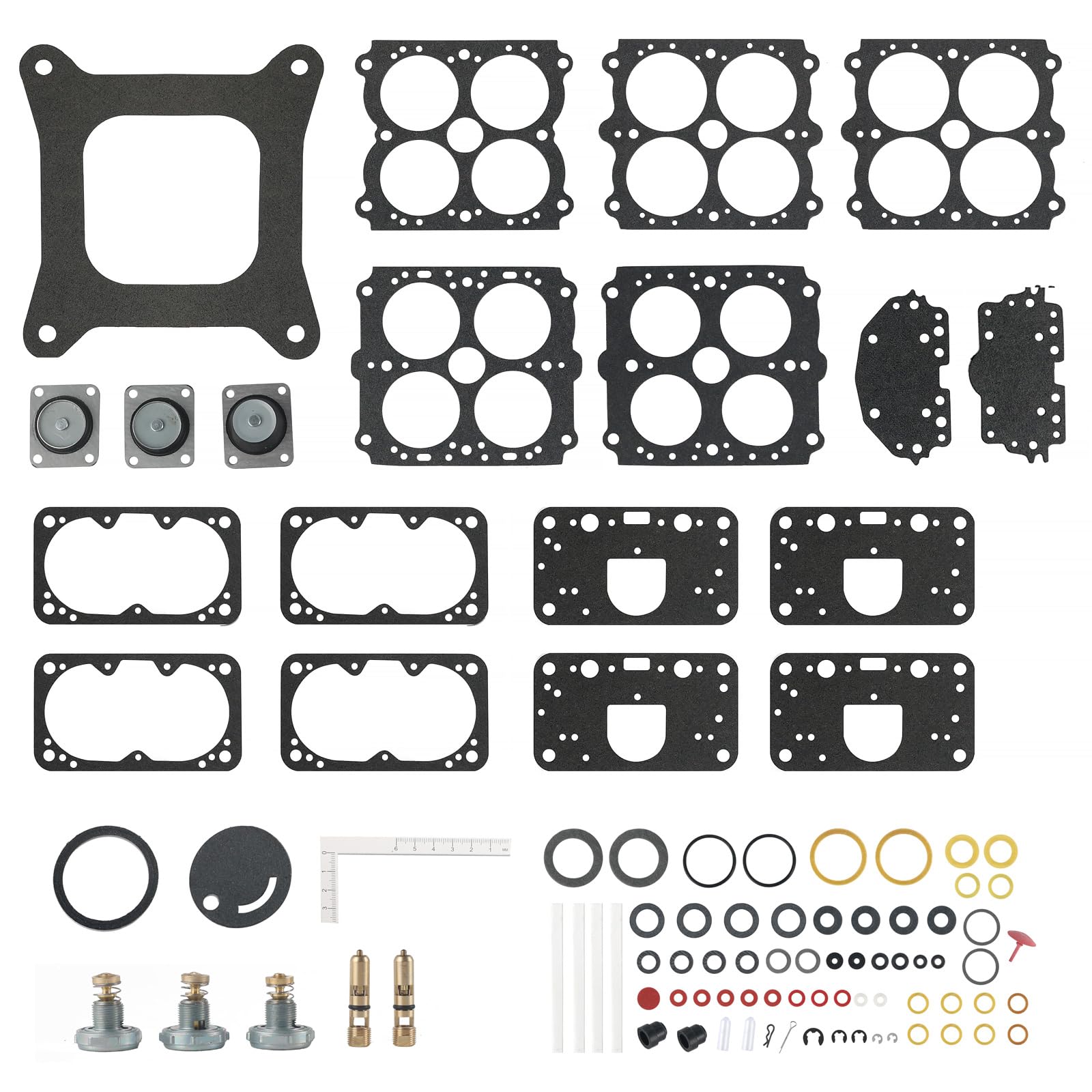 Kolasina 37-485 carb rebuild kit full set for Holley 4150 series enables complete restoration project