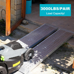 KOLOTOOL shed ramp lightweight design simplifies handling and setup.