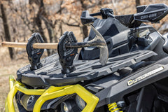 Kolpin Ratcheting Rhino Grip LinQ quick-release button enables one-handed access.