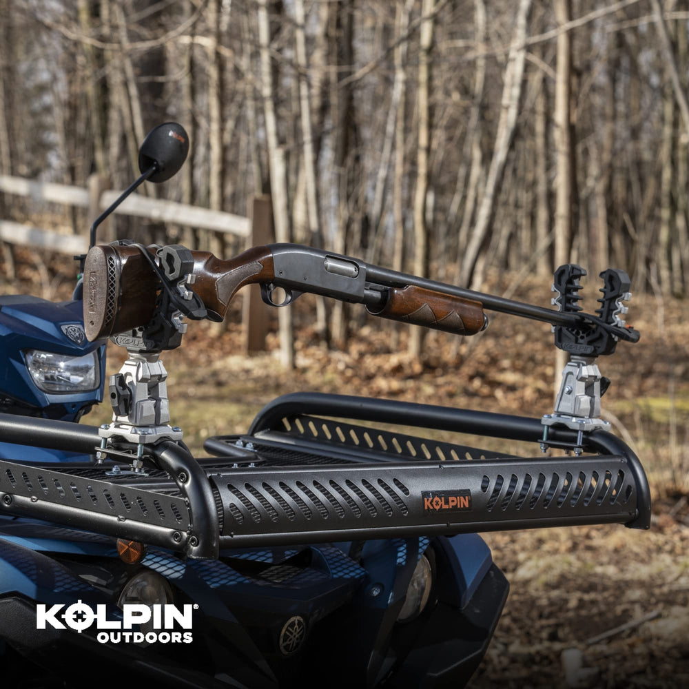 Kolpin Rhino Grip Pro 5-position tilt-angle for precise gear positioning.