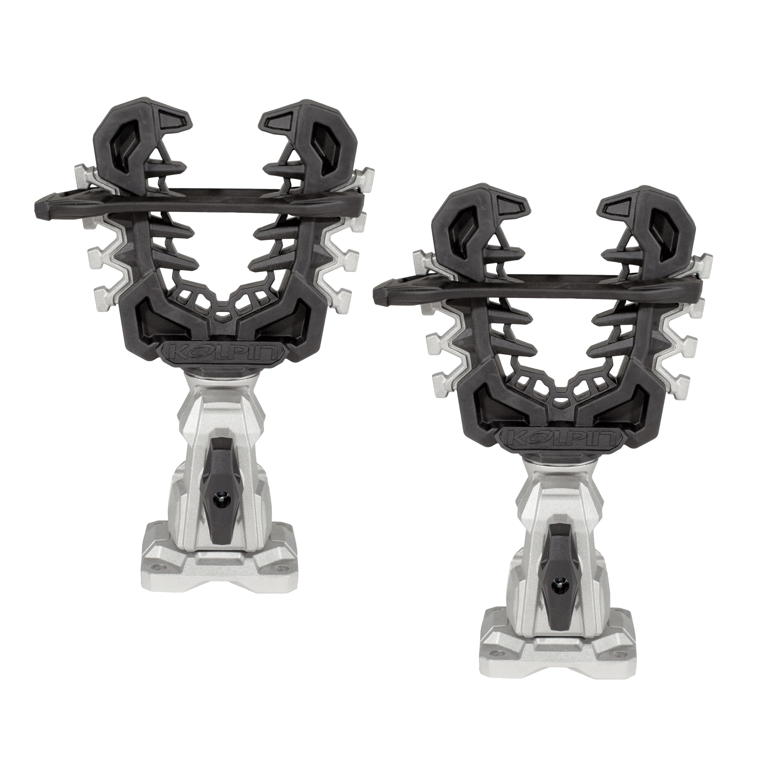 Kolpin Rhino Grip Pro universal mount secures gear on diverse vehicles.