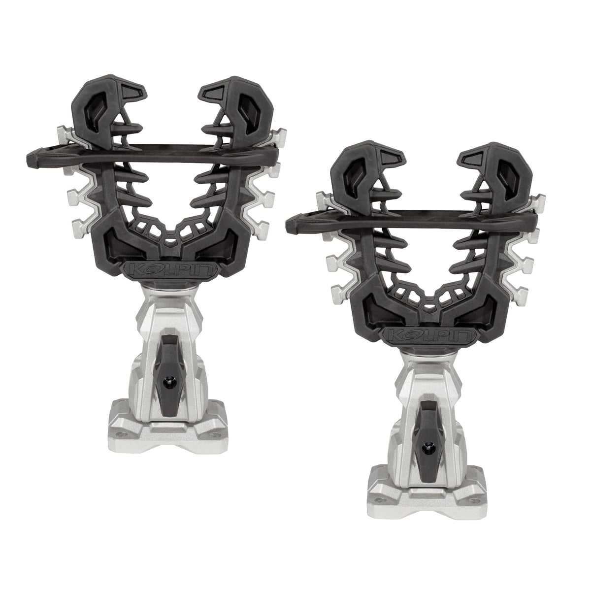Kolpin Rhino Grip Pro universal mount secures gear on diverse vehicles.