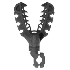 Kolpin Rhino Grip XLR Bar Mount on a bicycle handlebar for quick gear access