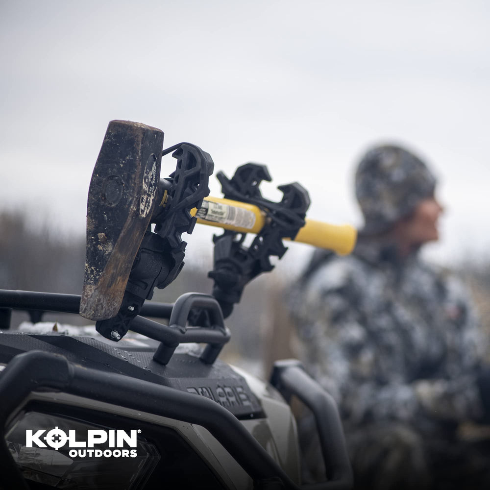 Kolpin Rhino Grip XLR Bar Mount enables quick access on ATVs with handlebar locations