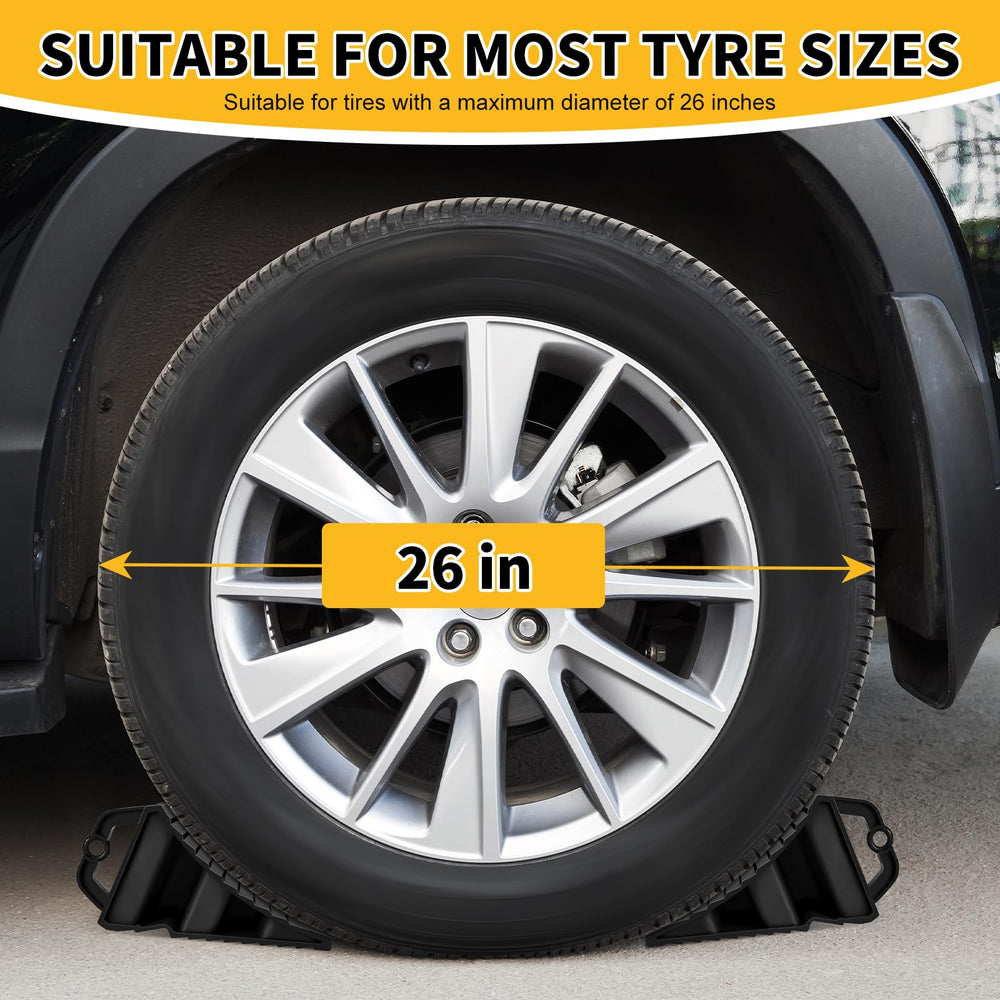 Komokeru stackable chocks saving space in storage.
