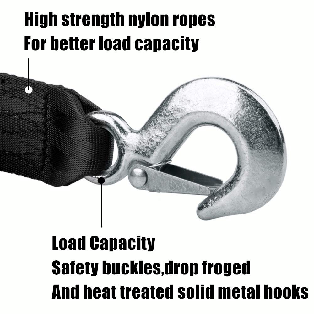 KONON durable woven strap resists wear under sun and road use