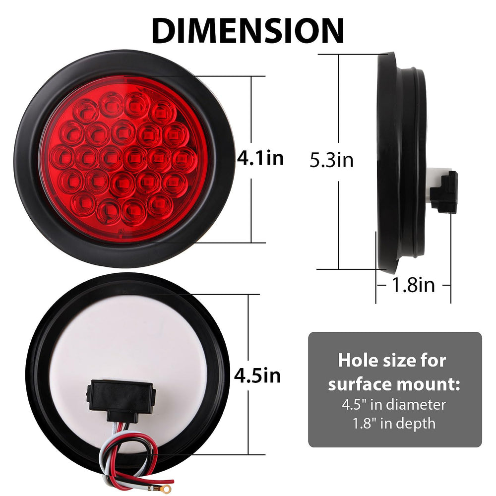 Konrali flush-mount grommet setup ensures a weatherproof, clean installation.