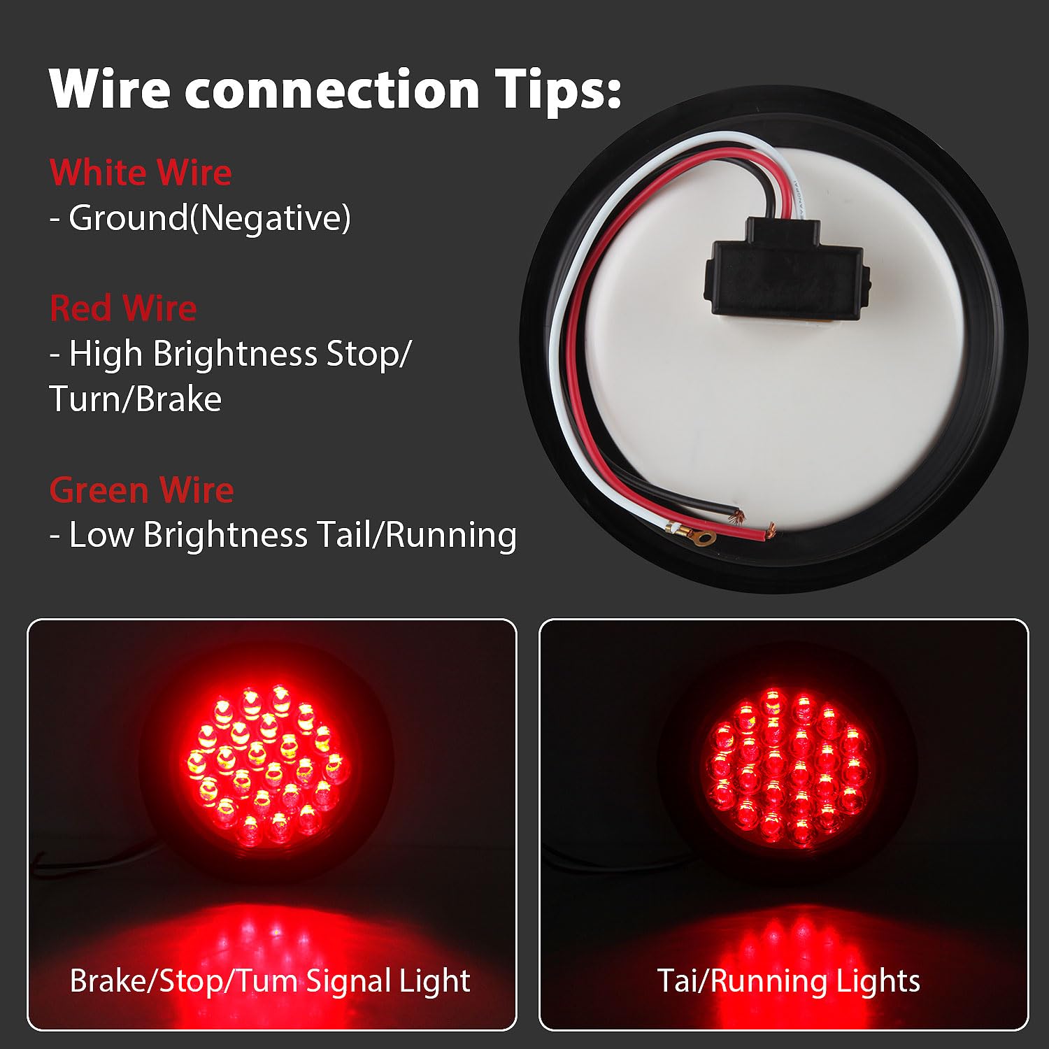 Konrali 3-prong Pigtails provide simple, reliable 12V wiring connections.