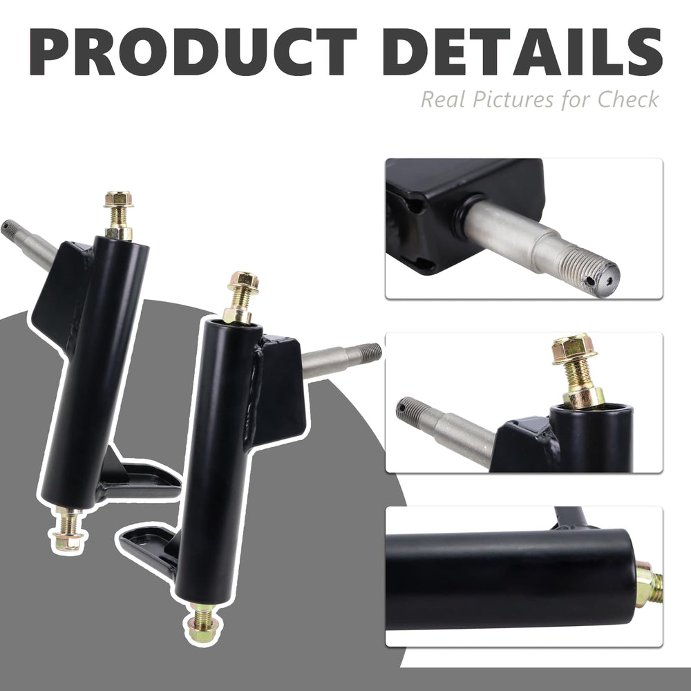 KOONDHEEND durable metal spindle knuckle for Coleman models provides long-lasting performance