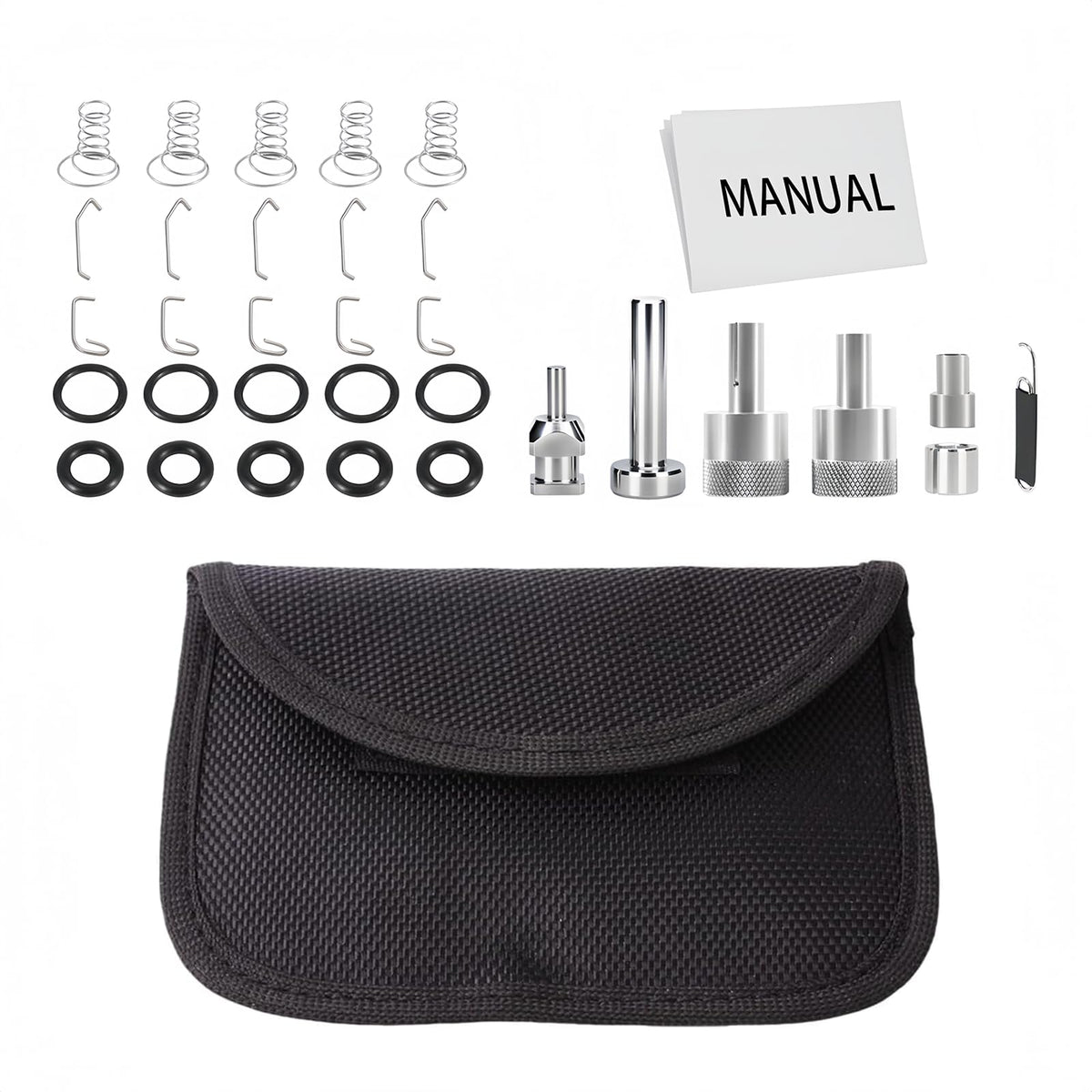 KOONDHEEND MC400 check-valve repair tool for Harley EFI, enables faster valve service.