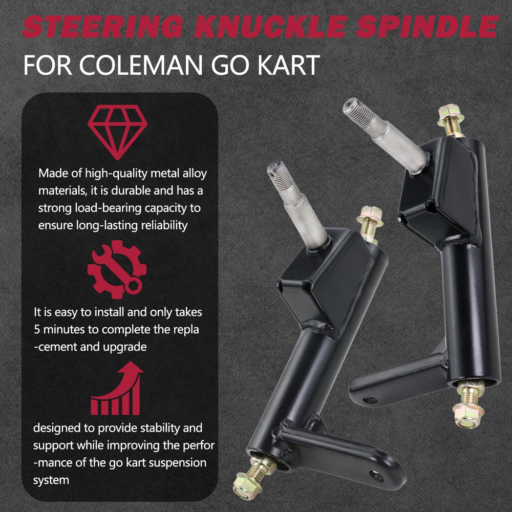 KOONDHEEND warranty-backed spindle steering knuckle for Coleman go-karts