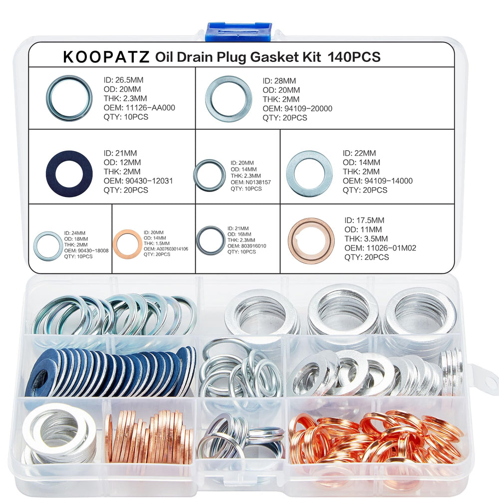 KOOPATZ organized seal kit simplifies DIY car repairs.