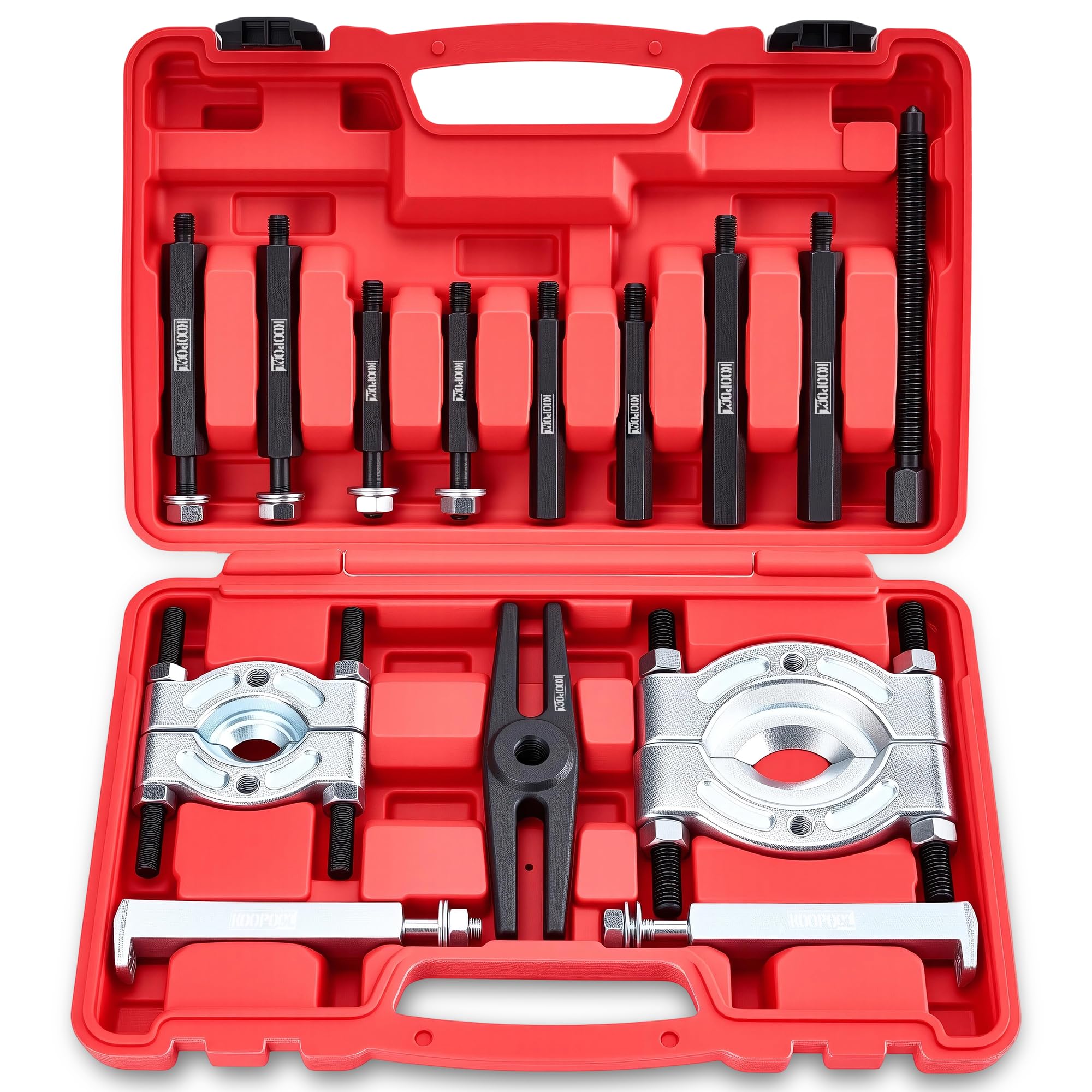KOOPOOL bearing puller 2-inch jaw for compact bearings and hubs.