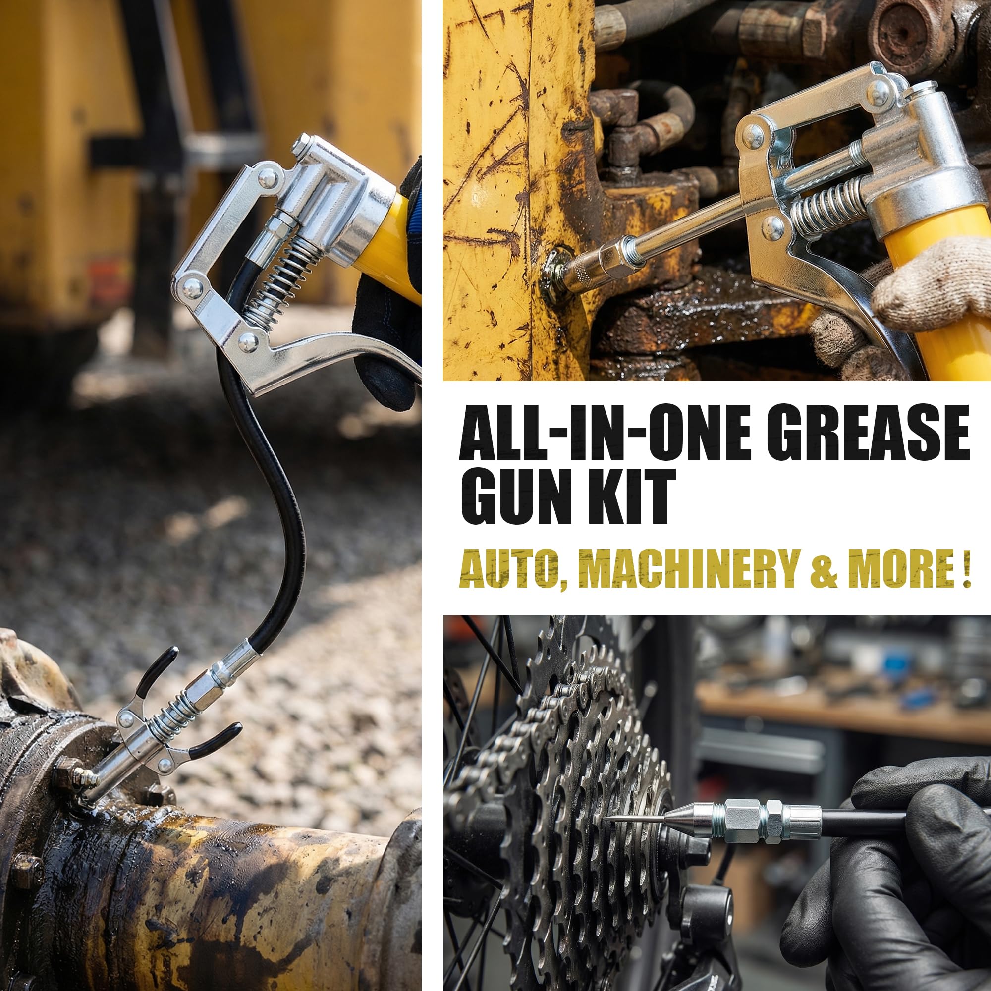 KOOPOOL complete kit unboxed for immediate lubrication tasks