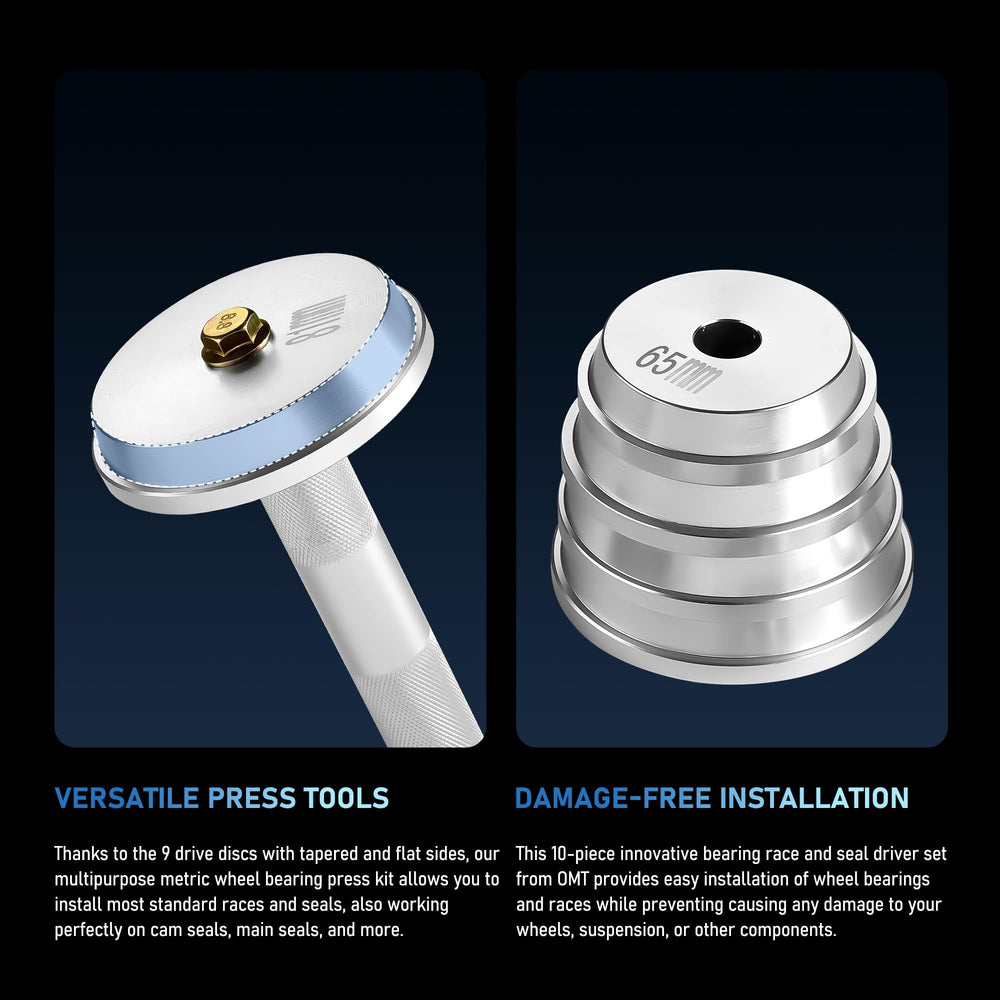 KOOPOOL knurled driver handle delivers non-slip grip for precise control