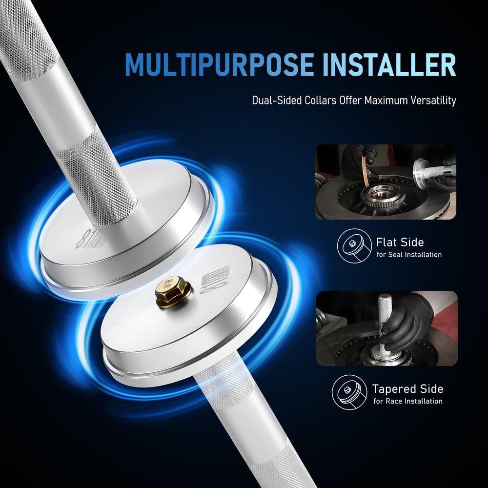KOOPOOL seal driver in aluminum with corrosion protection for durable shop use