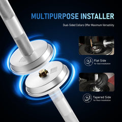 KOOPOOL seal driver in aluminum with corrosion protection for durable shop use
