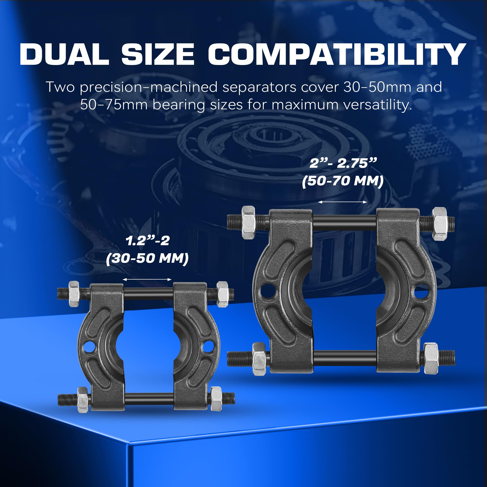 KOOPOOL yoke offers stable alignment for varied bearing tasks.