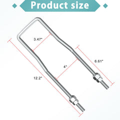 KOPKIO 12-inch U-bolt spare tire bracket keeps tires secure