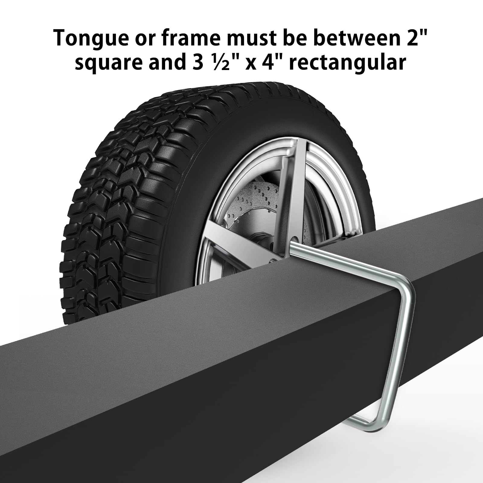 KOPKIO supports 8-15 inch tyres for broad tire options.