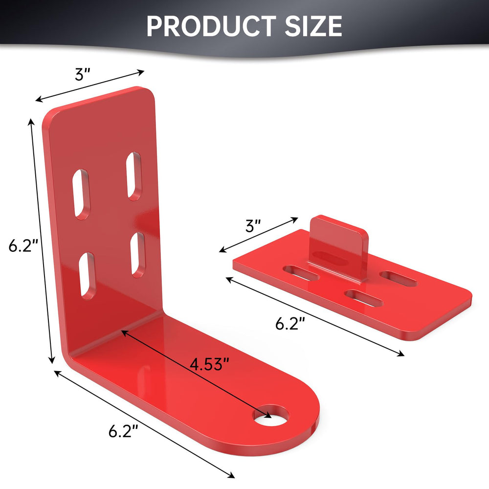 KOPKIO heavy-duty mower hitch body offers rugged trailer connection for dependable use.