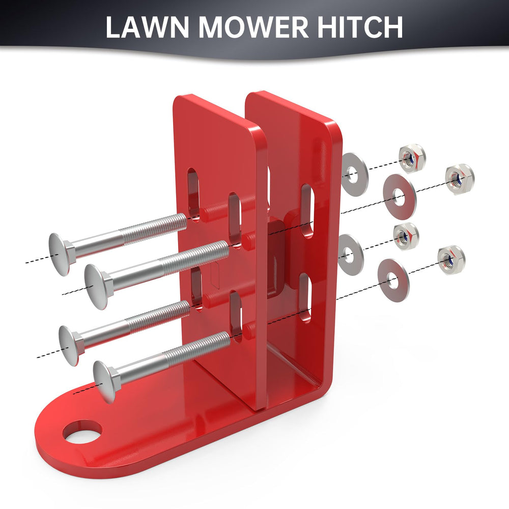 KOPKIO red powder coat finish protects against rust in outdoor environments.
