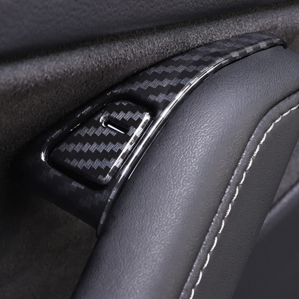 Korlot Model 3 interior trim carbon fiber look elevates cabin vibe