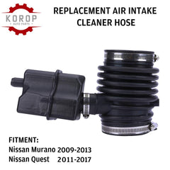 KOROP Quest air intake hose enhances consistent air supply for reliable performance