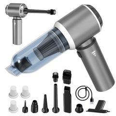 Koucen 4-in-1 car vacuum suction for car interiors and seats.