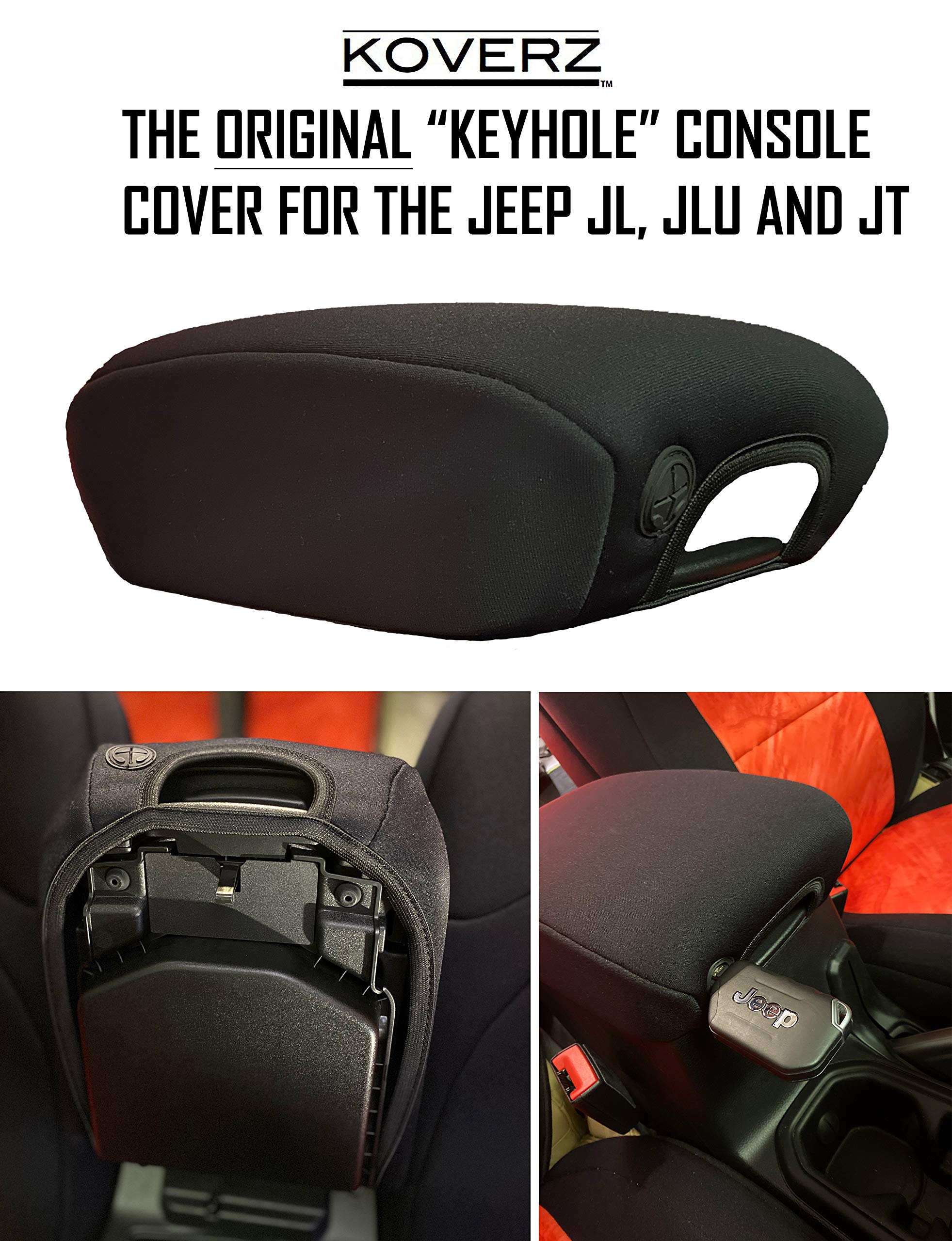 Koverz neoprene console cover installation video guides fit.