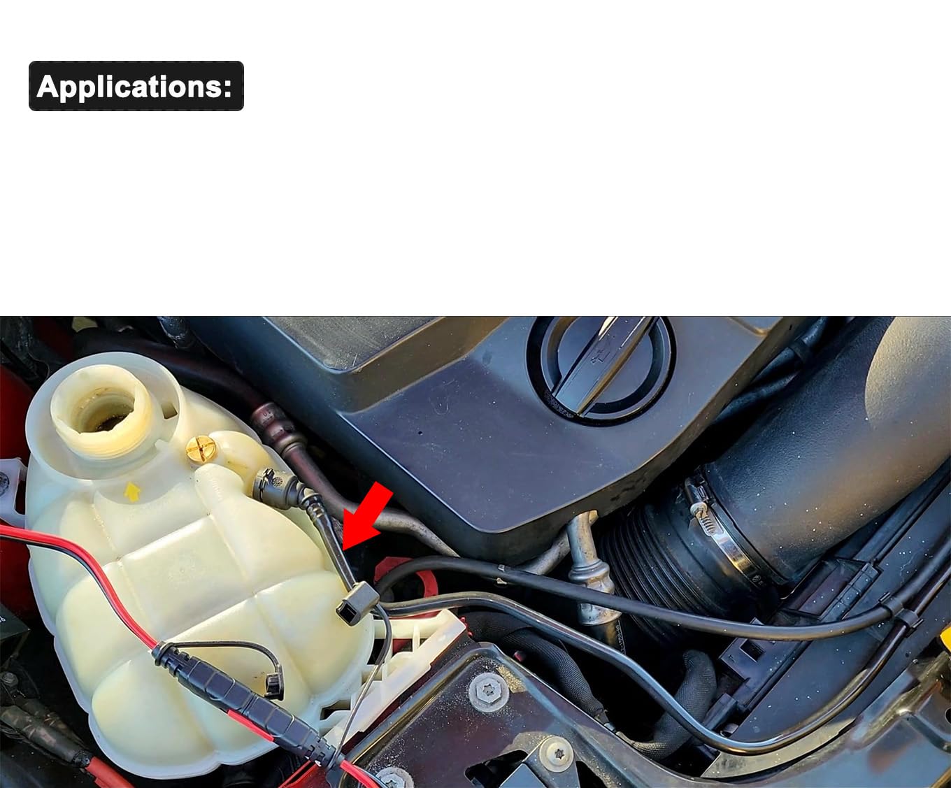 Packaging showing one-piece hose kit included