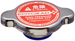 Koyorad SK-C13 radiator cap in Hyper Red for universal fit and 16 lb rating.