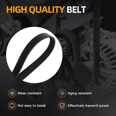 Kozlira idler pulley close-up shows high-quality bearings.