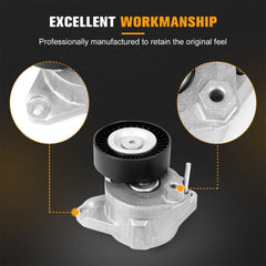 Kozlira serpentine belt kit with idler pulley set ready for Mercedes compatibility