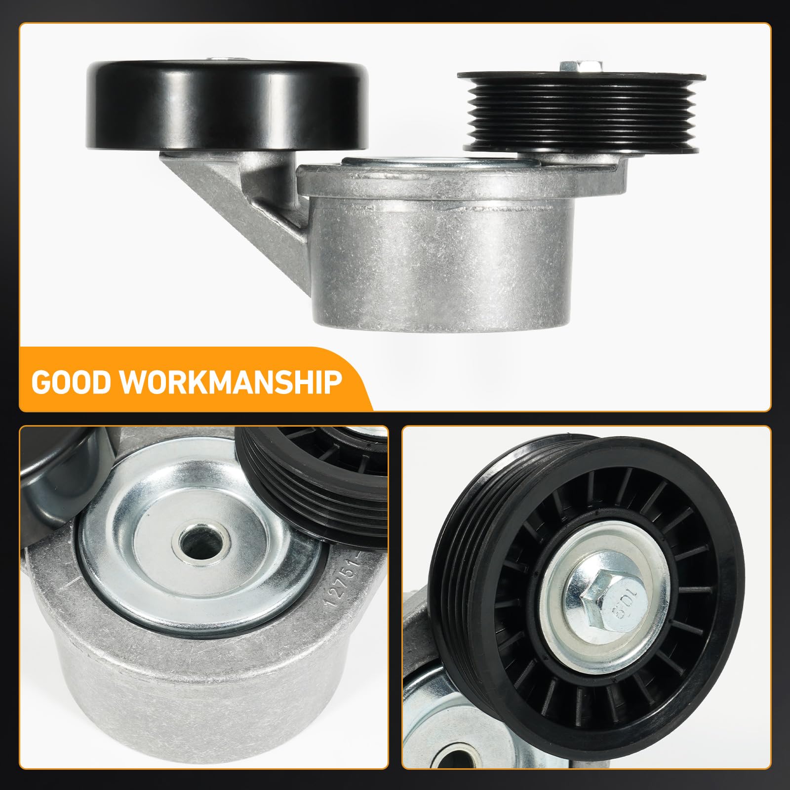 Kozlira v-ribbed belt 6PK2224 secures proper drive.