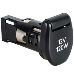 KPALAG 12V power socket front outlet in the console provides quick, reliable power access
