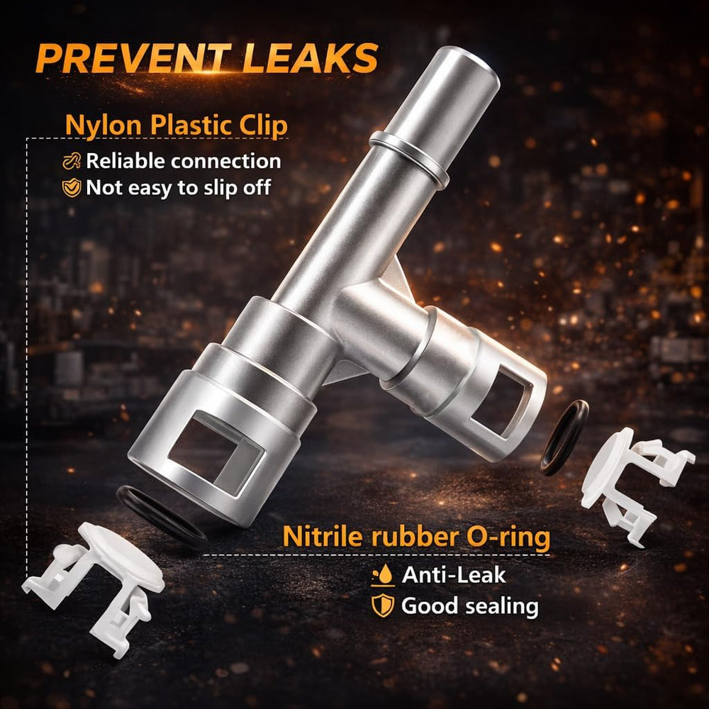 KPALAG heater inlet hose tee connector on Chevrolet Suburban ensuring leak resistance.