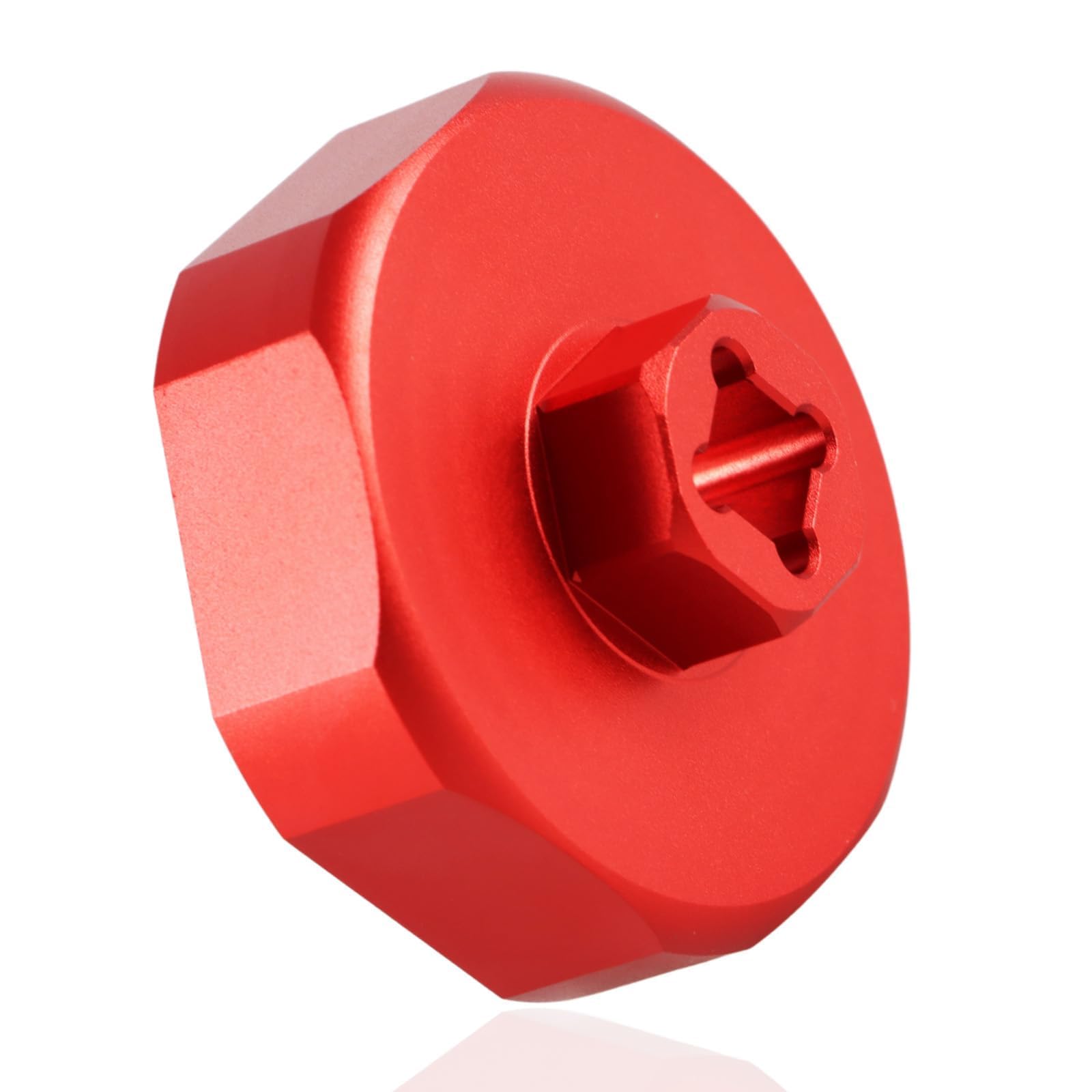 KPALAG aluminum trailer axle hub cap wrench close-up showing anodized finish for durability