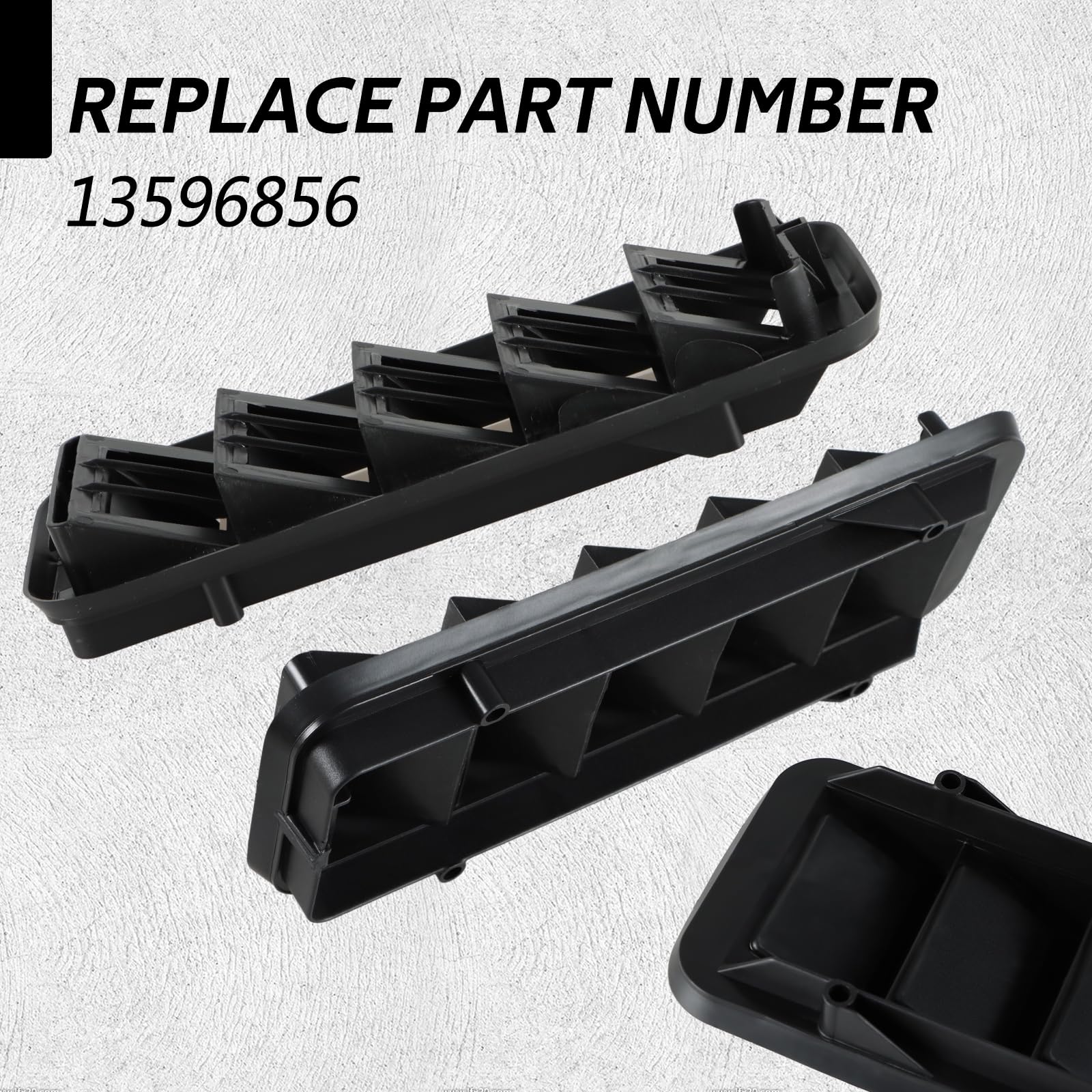 KPALAG back panel air vent relief grille packaging image with 2-pack