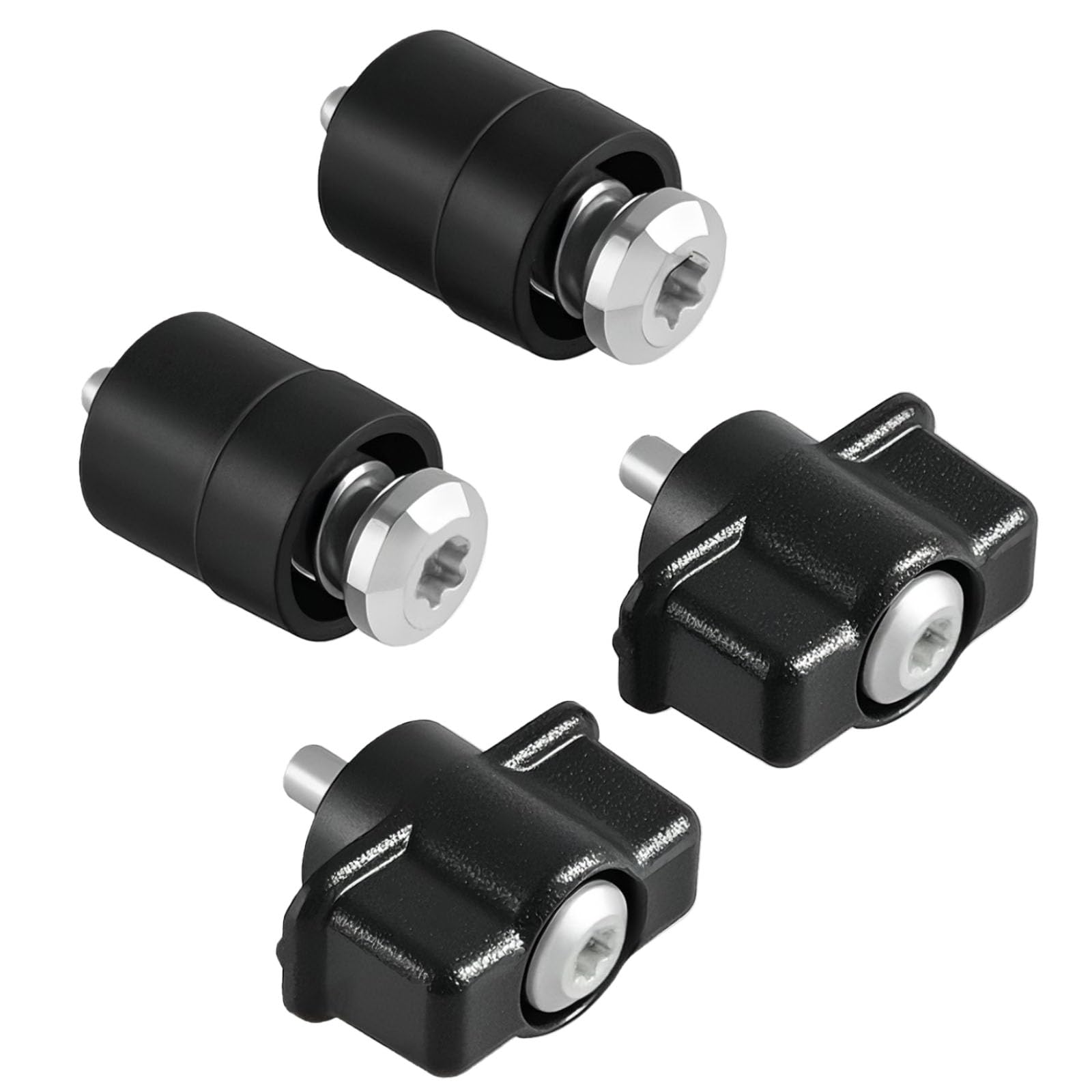 KPALAG box handle and grommet kit with pivot joint grommets for durable bed extender setup