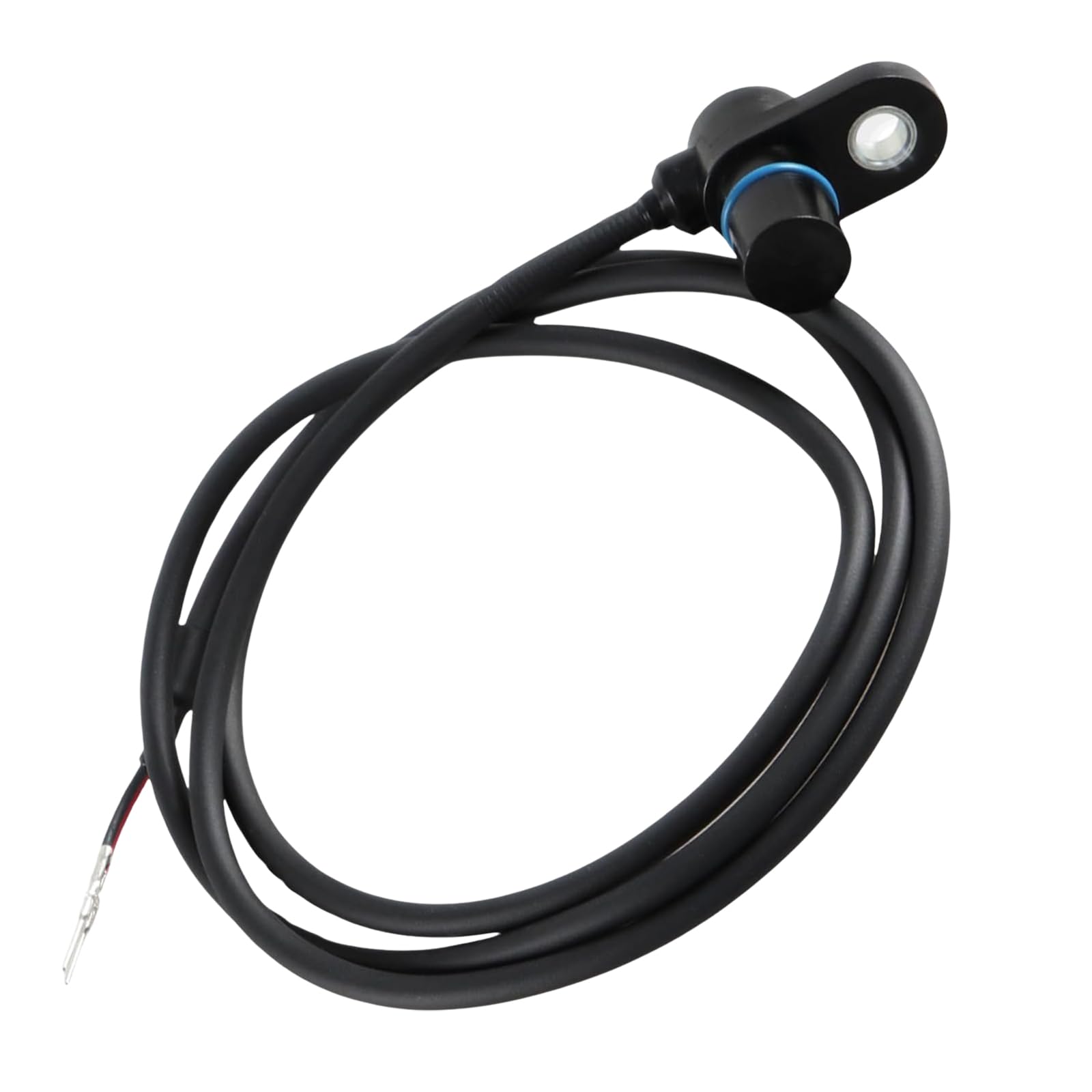 KPALAG crankshaft sensor close-up shows rugged ABS body for durability.