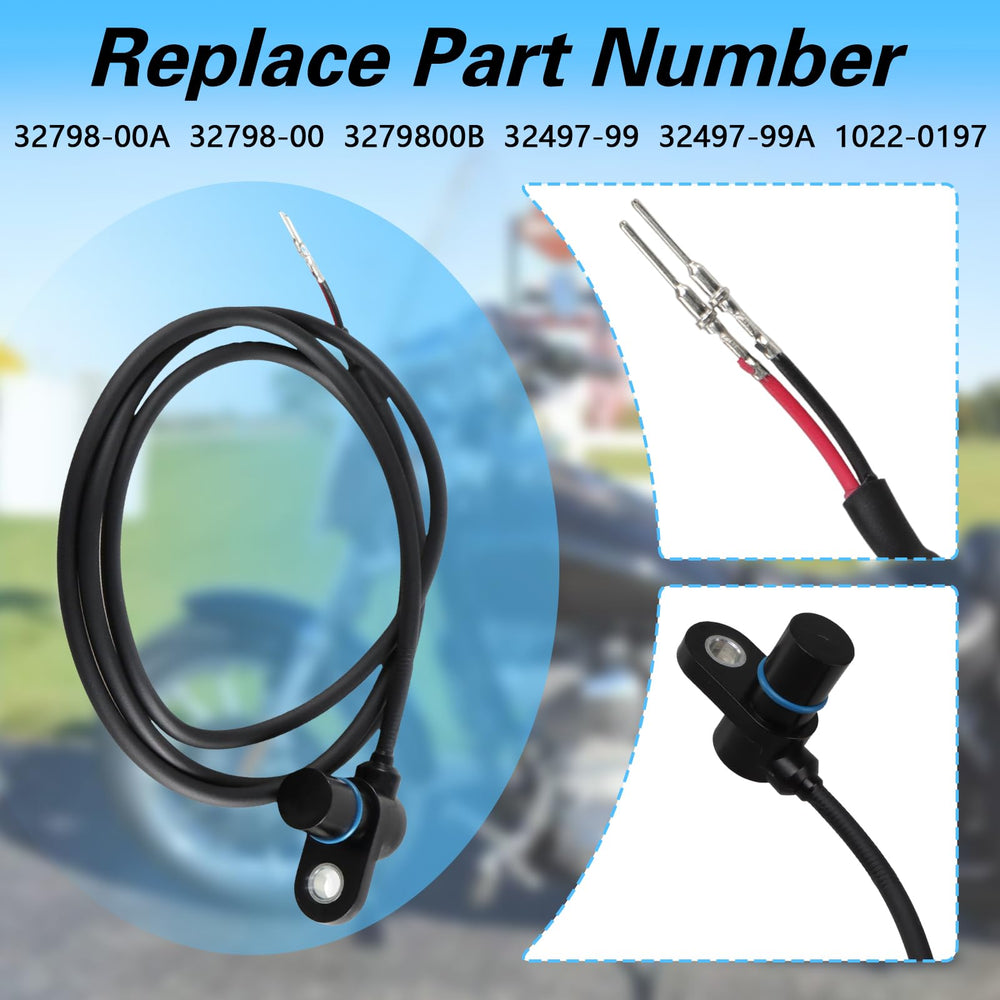 KPALAG crankshaft sensor packaging showcases complete replacement part.