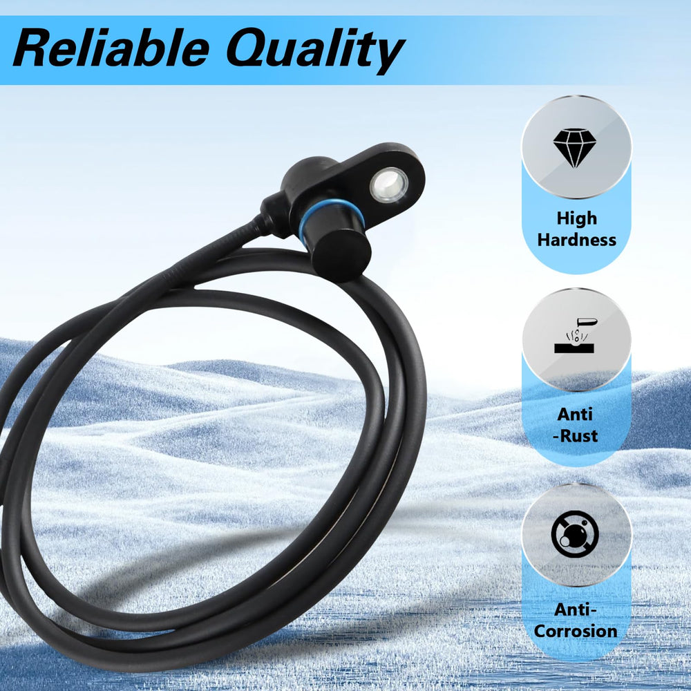 KPALAG crankshaft sensor wiring highlights thick cables for reliable signal.