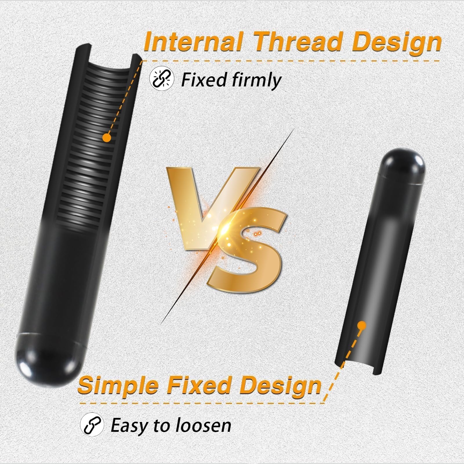 KPALAG door lock knob pull pins for Explorer, precise threads for quick install.