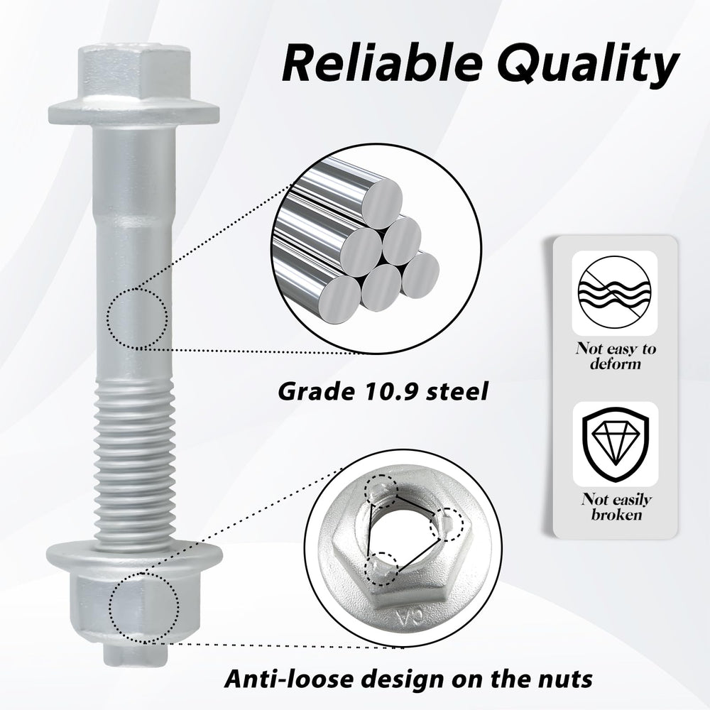 KPALAG grade 10.9 steel construction ensures durable hardware