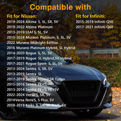 KPALAG Nissan Sentra front outlet compatibility for easy replacement
