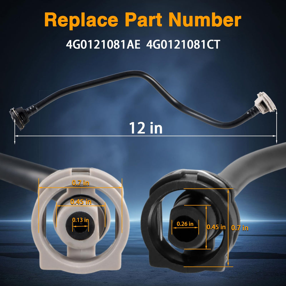KPALAG lightweight hose design reducing load in engine compartment