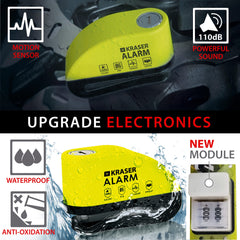 KRASER WA6Y 110dB alarm active with clear alert signals