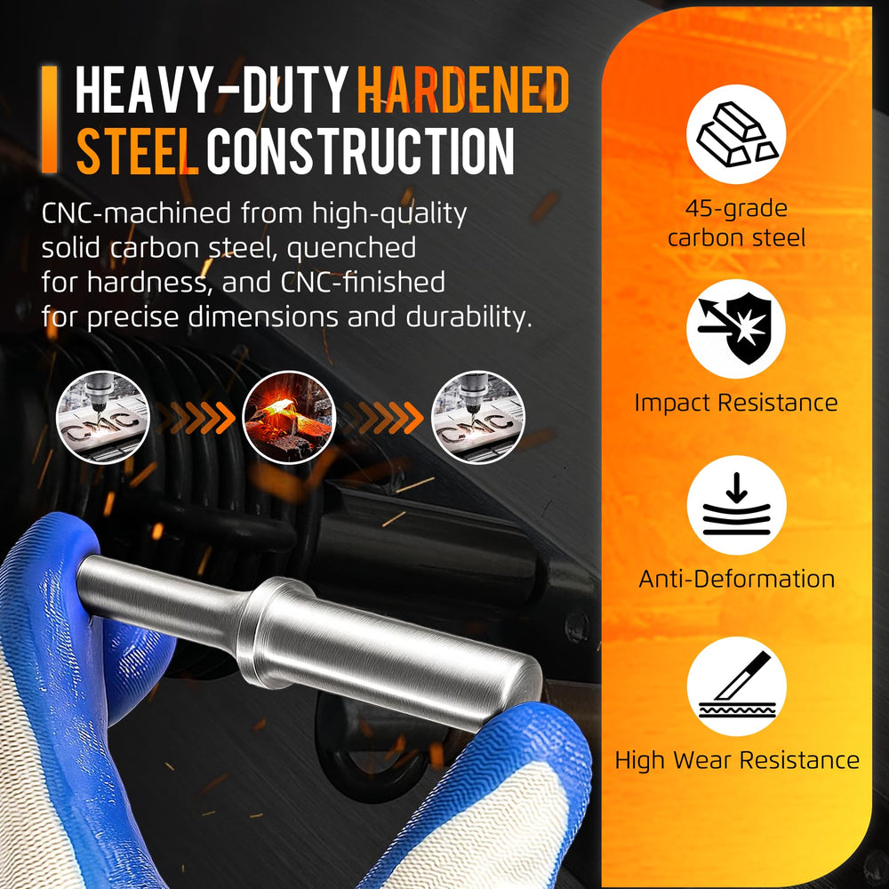 Krenlory brazier-head seat design provides even pressure for clean results.