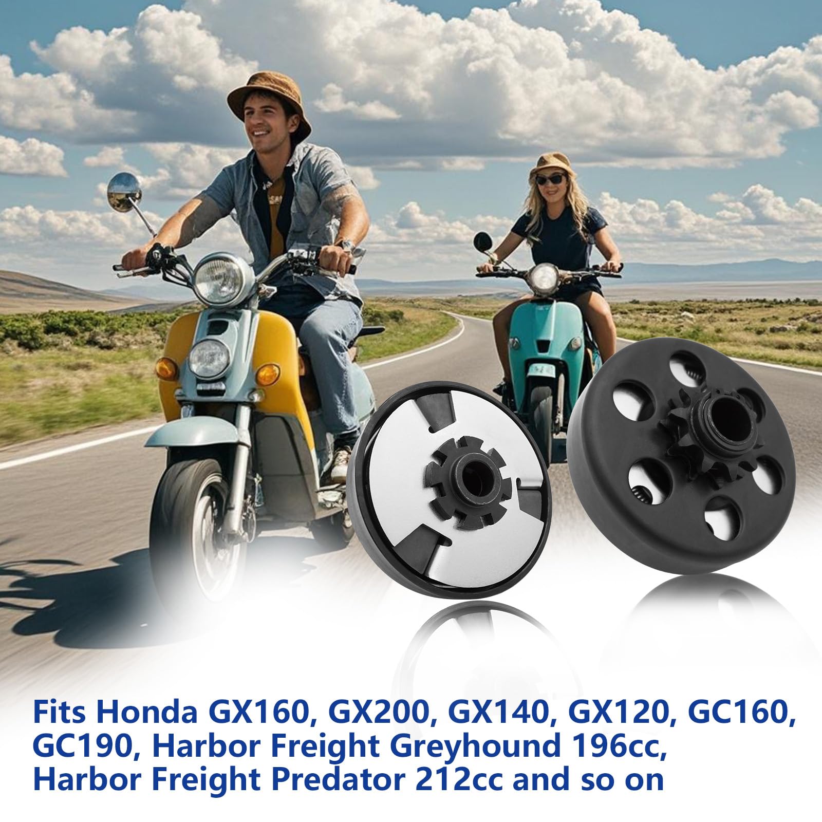 KRGUOD compatible with 40-41-420 chain for versatile drive setups
